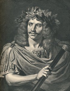 Molière as Julius Caesar in the Tragedy of Pompée, 1886 by Henri Thiriat