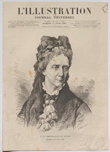 Her Majesty the Empress of Russia; Deceased June 3, 1880 by Henri Thiriat