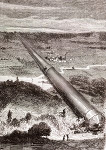 The Giant Space Gun from J.T. Maston by Henri de Montaut