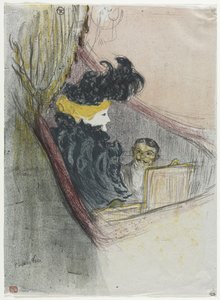 A Princely Idyl, Clara Ward by Henri de Toulouse-Lautrec