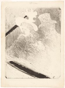 At the Concert by Henri de Toulouse-Lautrec