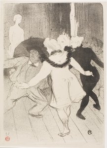 At the Folies-Bergère: The Modesty of Monsieur Prudhomme by Henri de Toulouse-Lautrec