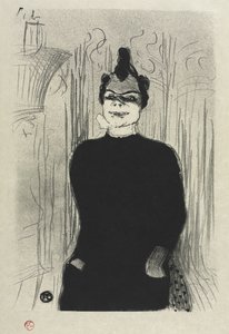 At the Gaieté Rochechouart: Nicolle by Henri de Toulouse-Lautrec