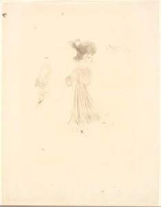 At the Ice Palace by Henri de Toulouse-Lautrec