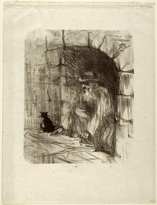 Back Room of a Shop in Cracow, from Au Pied du Sinaï by Henri de Toulouse-Lautrec