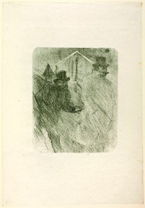 Baron Moïse Begging, from At the Foot of Sinai by Henri de Toulouse-Lautrec