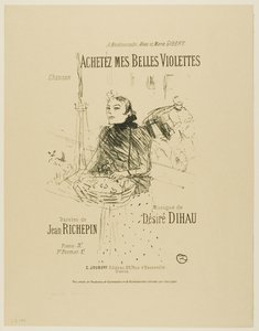 Buy my Pretty Violets, from Melodies of Desire Dihau by Henri de Toulouse-Lautrec