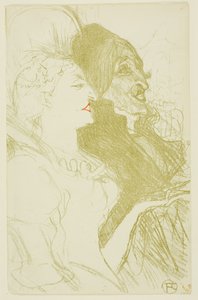Carnival by Henri de Toulouse-Lautrec