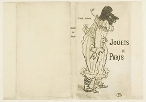 Cover for Jouets de Paris by Henri de Toulouse-Lautrec