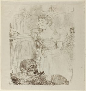 Di ti Fellow, English Singer in a Café-Concert by Henri de Toulouse-Lautrec