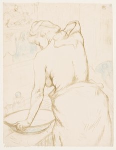 Elles: The Toilet by Henri de Toulouse-Lautrec