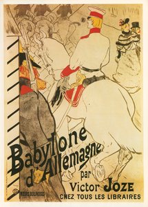 Babylon of Germany (litho) by Henri de Toulouse-Lautrec