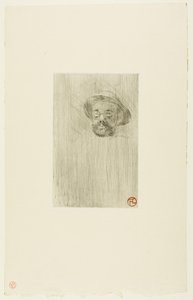 Henry Somm by Henri de Toulouse-Lautrec