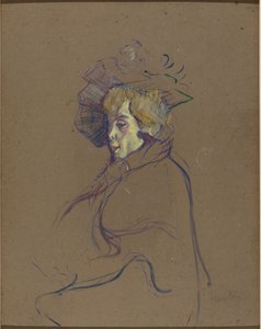 Jane Avril by Henri de Toulouse-Lautrec