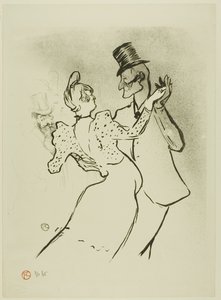La Goulue by Henri de Toulouse-Lautrec