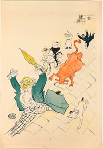 The Enraged Cow by Henri de Toulouse-Lautrec