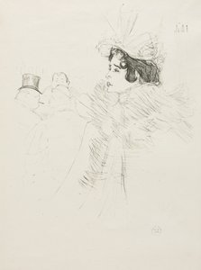 Miss May Belfort by Henri de Toulouse-Lautrec