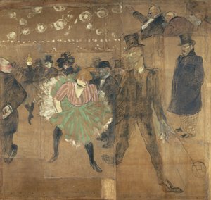 Panels for the Booth of La Goulue, at the Foire du Trône in Paris