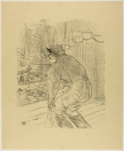 Polin, from Thirteen Lithographs by Henri de Toulouse-Lautrec