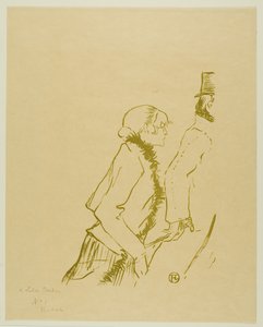 Poor Street-Walker! by Henri de Toulouse-Lautrec