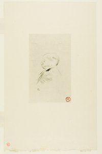 Portrait of a Man by Henri de Toulouse-Lautrec