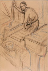 Study by Henri de Toulouse-Lautrec