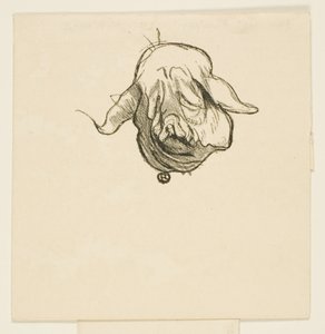 Tailpiece from Au Pied du Sinaï by Henri de Toulouse-Lautrec