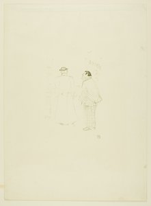 The Head Salesman at Jourdan and Brown by Henri de Toulouse-Lautrec