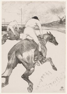 The Jockey by Henri de Toulouse-Lautrec