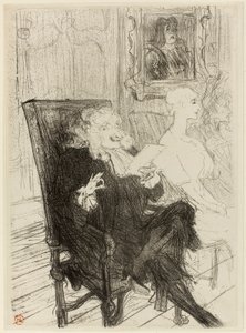 Truffier and Moreno, in Les Femmes Savantes
