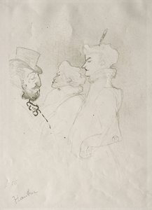 Why Not? Once Does Not Constitute a Habit by Henri de Toulouse-Lautrec