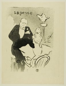 Wisdom by Henri de Toulouse-Lautrec
