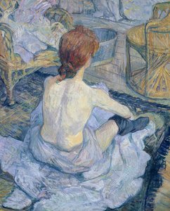 Woman at her Toilet