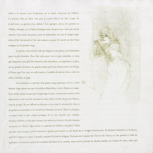 Yvette Guilbert - French Series: No. 5 by Henri de Toulouse-Lautrec