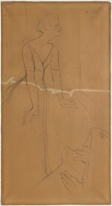 Yvette Guilbert by Henri de Toulouse-Lautrec