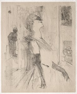 Yvette Guilbert: On Stage by Henri de Toulouse-Lautrec