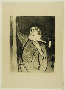 Aristide Bruant, from The Café-Concert