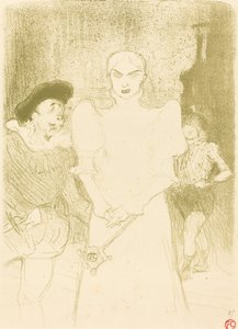 At the Opera: Mme. Caron in "Faust" by Henri de Toulouse Lautrec