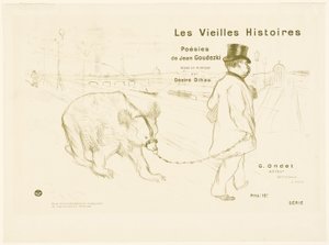 Cover and Frontispiece to Les Vieilles Histoires