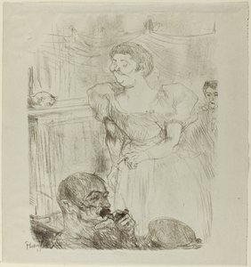 Di ti Fellow, English Singer in a Café-Concert by Henri de Toulouse Lautrec
