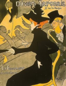Divan Japonais. 1892-94 by Henri de Toulouse Lautrec