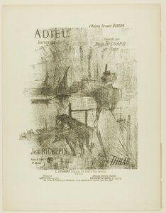 Farewell, from Melodies of Désiré Dihau by Henri de Toulouse Lautrec
