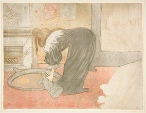 Woman at the Tub, from the series Elles