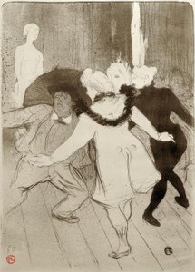 Folies Bergère, The Modesty of Monsieur Prudhomme by Henri de Toulouse Lautrec