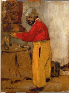 Henri de Toulouse-Lautrec, at Villeneuve-sur-Yonne, with the Natansons by Henri de Toulouse Lautrec