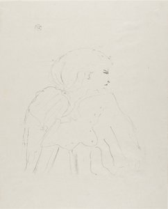 Jane Hading, from Thirteen Lithographies by Henri de Toulouse Lautrec