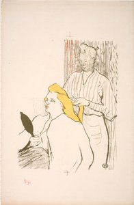 La Coiffure. Programme of the Théâtre Libre