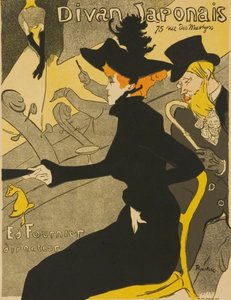 The Japanese Sofa by Henri de Toulouse-Lautrec