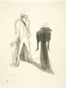 Lugné-Poé, in Image by Henri de Toulouse Lautrec