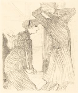 Lugne Poe and Baldy in "Above Human Strength"